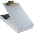 Saunders Mfg Saunders Redi-Rite Aluminum Storage Clipboard, 8-1/2" x 12", Silver 11017